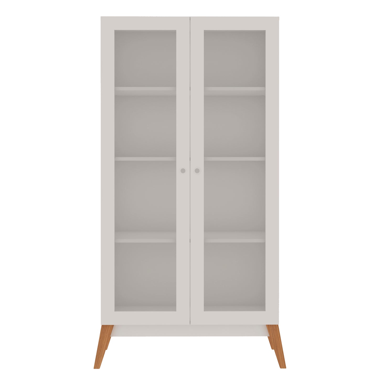 Estanteria Con Dos Puertas De Vidrio