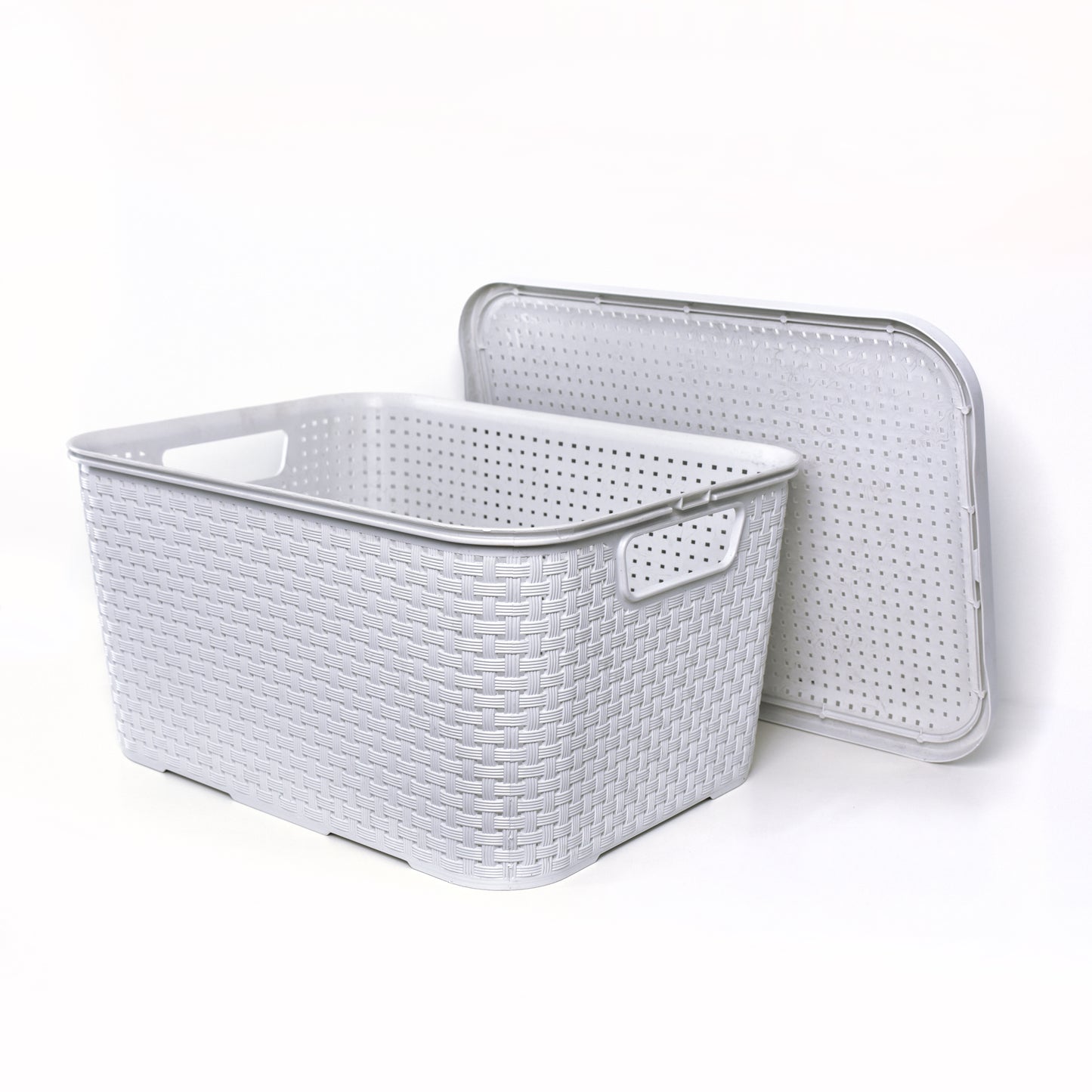 Organizador de 15 lts de ratán