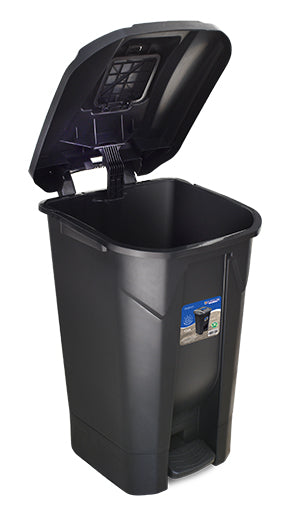 Contenedor para reciclables de 120 lts con ruedas