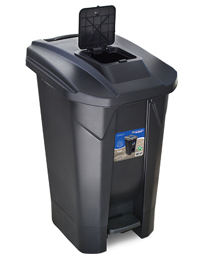 Contenedor para reciclables de 120 lts con ruedas