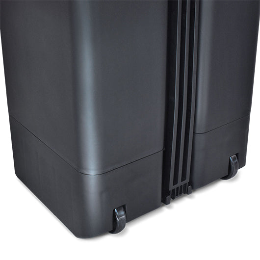 Contenedor para reciclables de 120 lts con ruedas