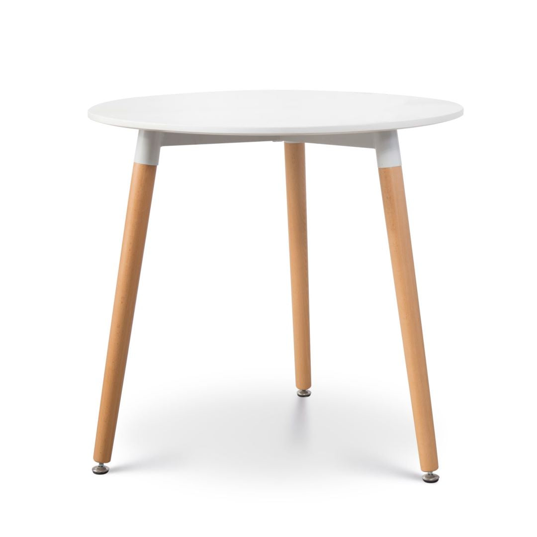 Mesa modelo Eames Circular De Tres Patas Diámetro 80 cm.