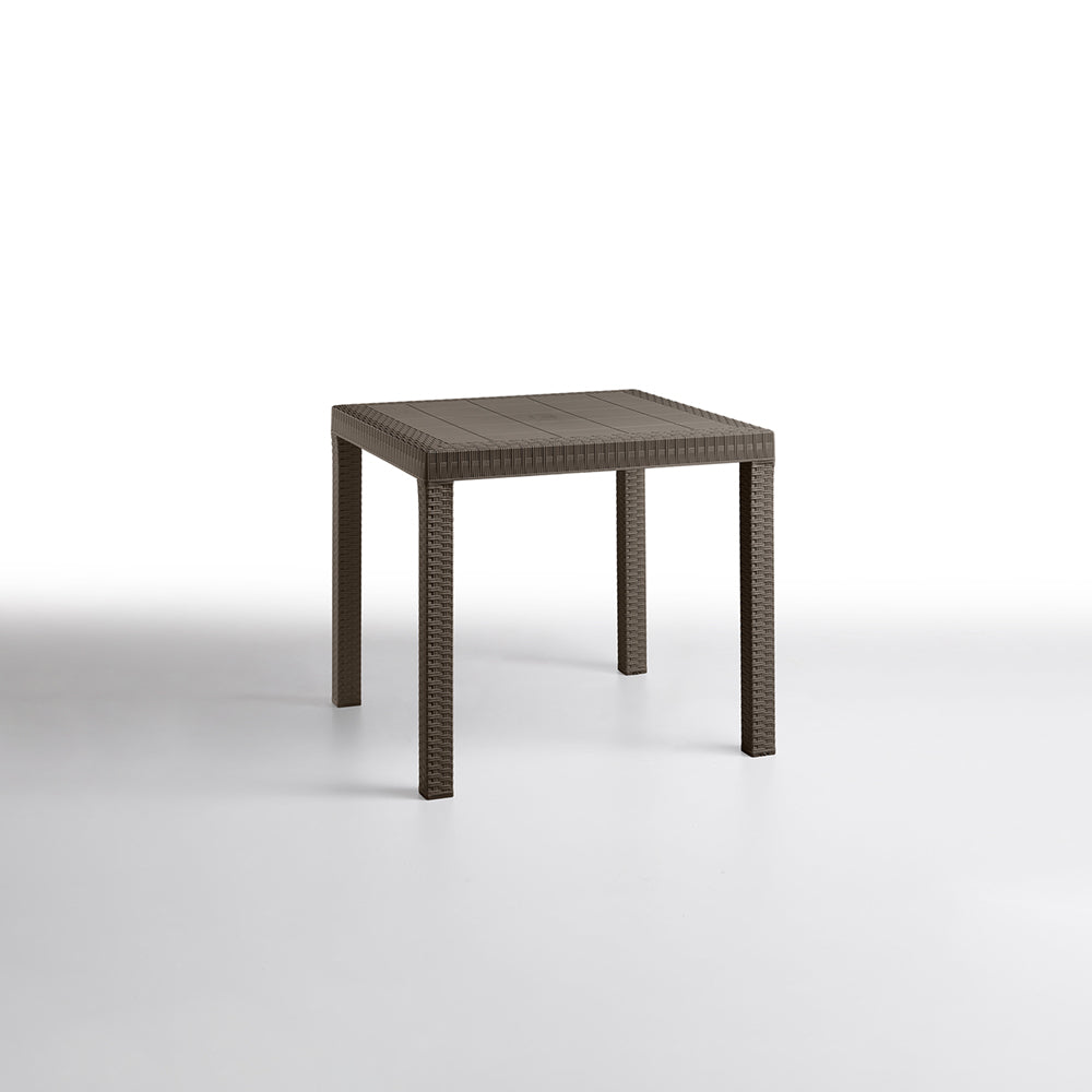 Mesa ratán Dallas marrón