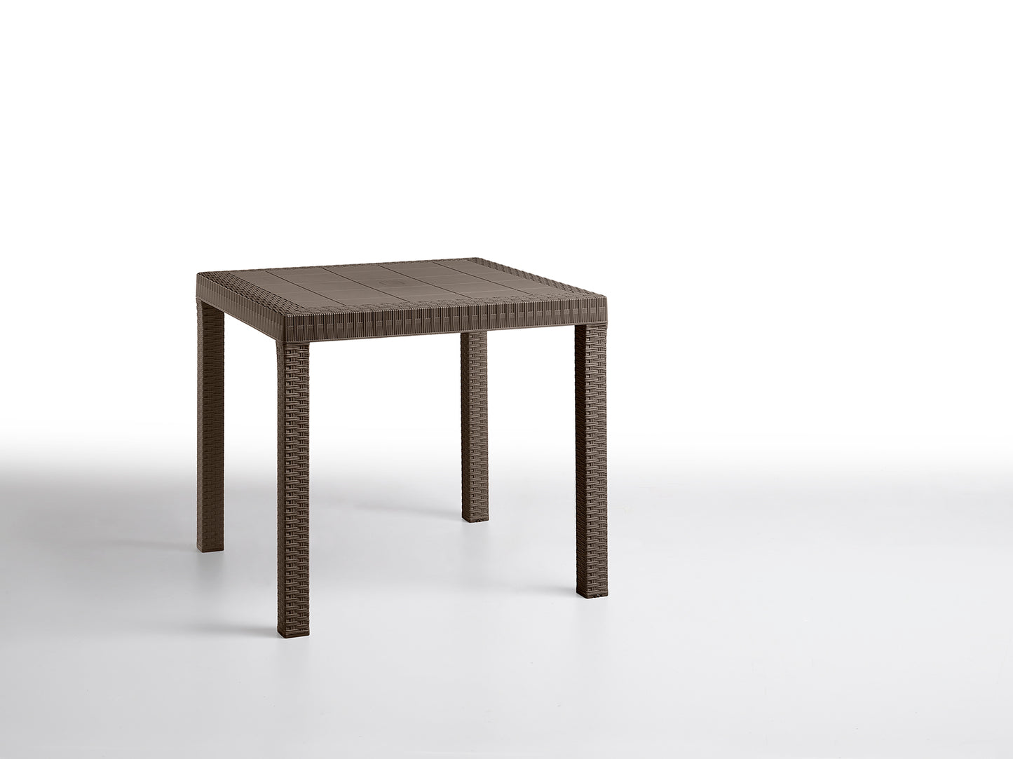 Mesa ratán Dallas marrón