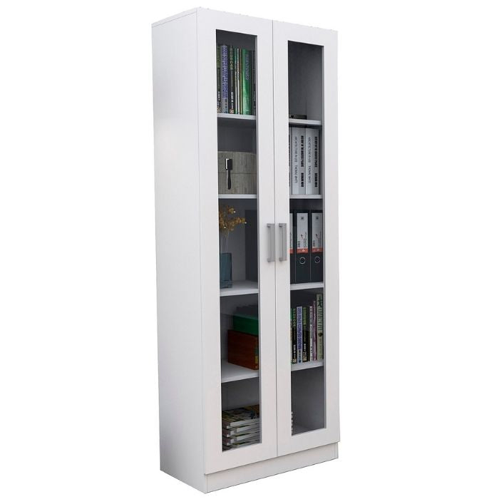 Armario Con Puertas De Vidrio