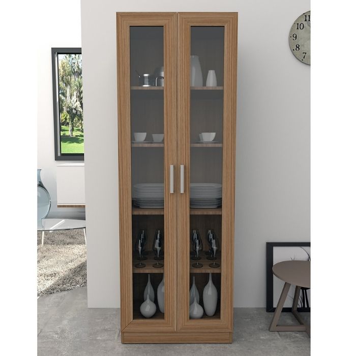 Armario Con Puertas De Vidrio
