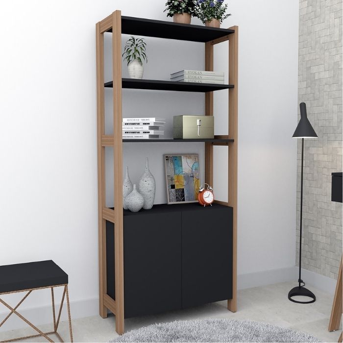 Biblioteca Con Estantería Sense