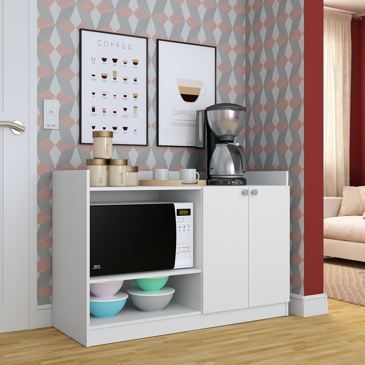 Mueble auxiliar horizontal
