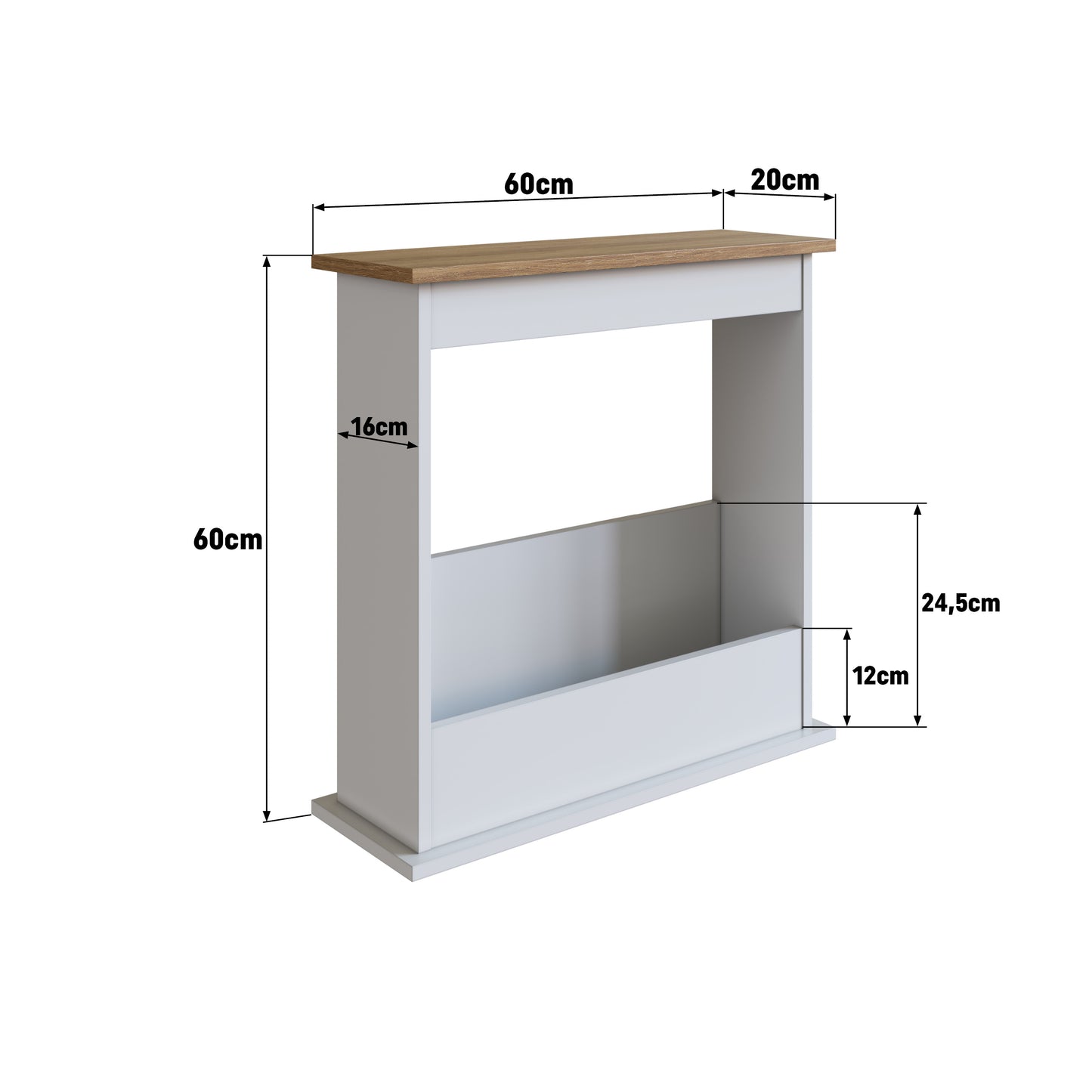 Mesa Lateral De Arrime Auxiliar