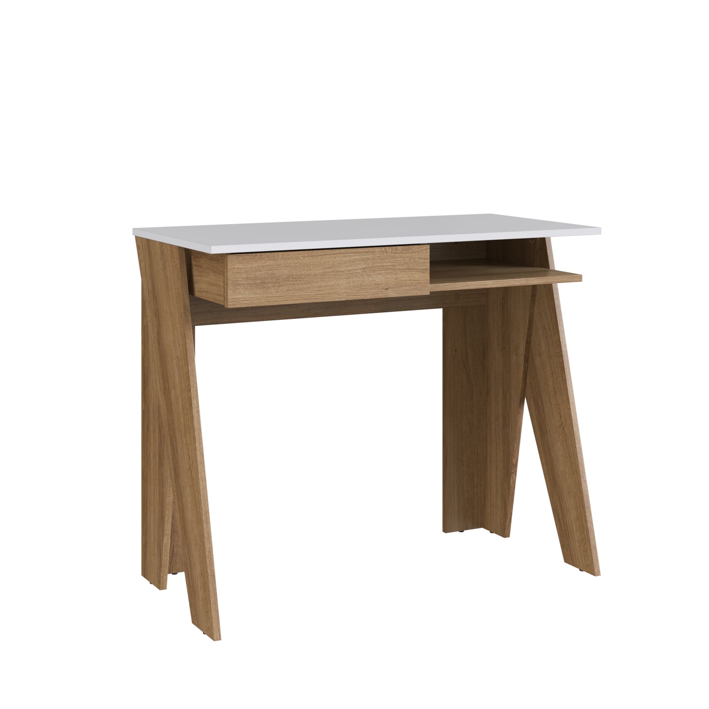 Escritorio Minimalista Estilo Nórdico