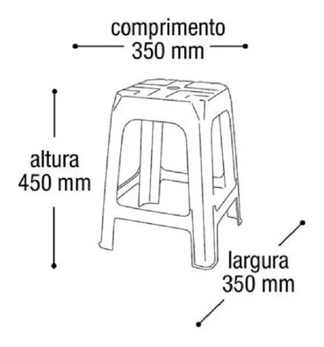 Banqueta de plástico