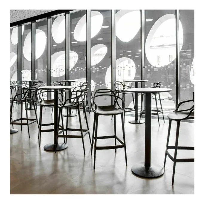 Banqueta Masters Negra Alta