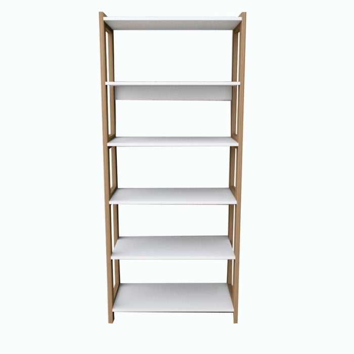 Librería Alta Con 5 Estantes