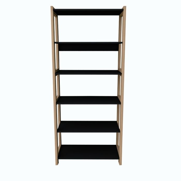 Librería Alta Con 5 Estantes