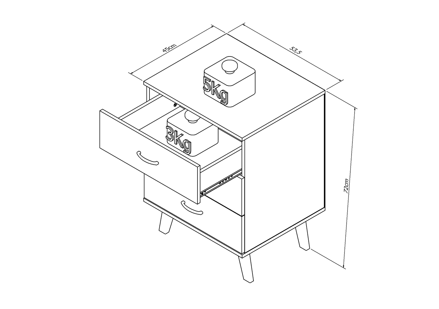 Cajonera Para Escritorio Eames