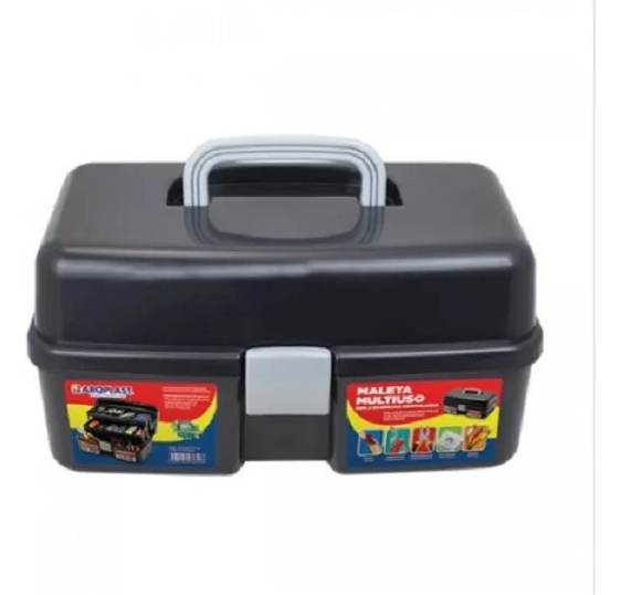 Caja De Pesca Con Dos Estantes Multiuso
