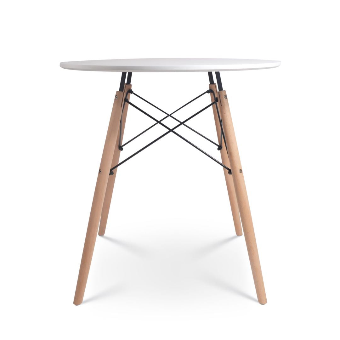 Mesa modelo Eames Clásica Diámetro 80 cm.