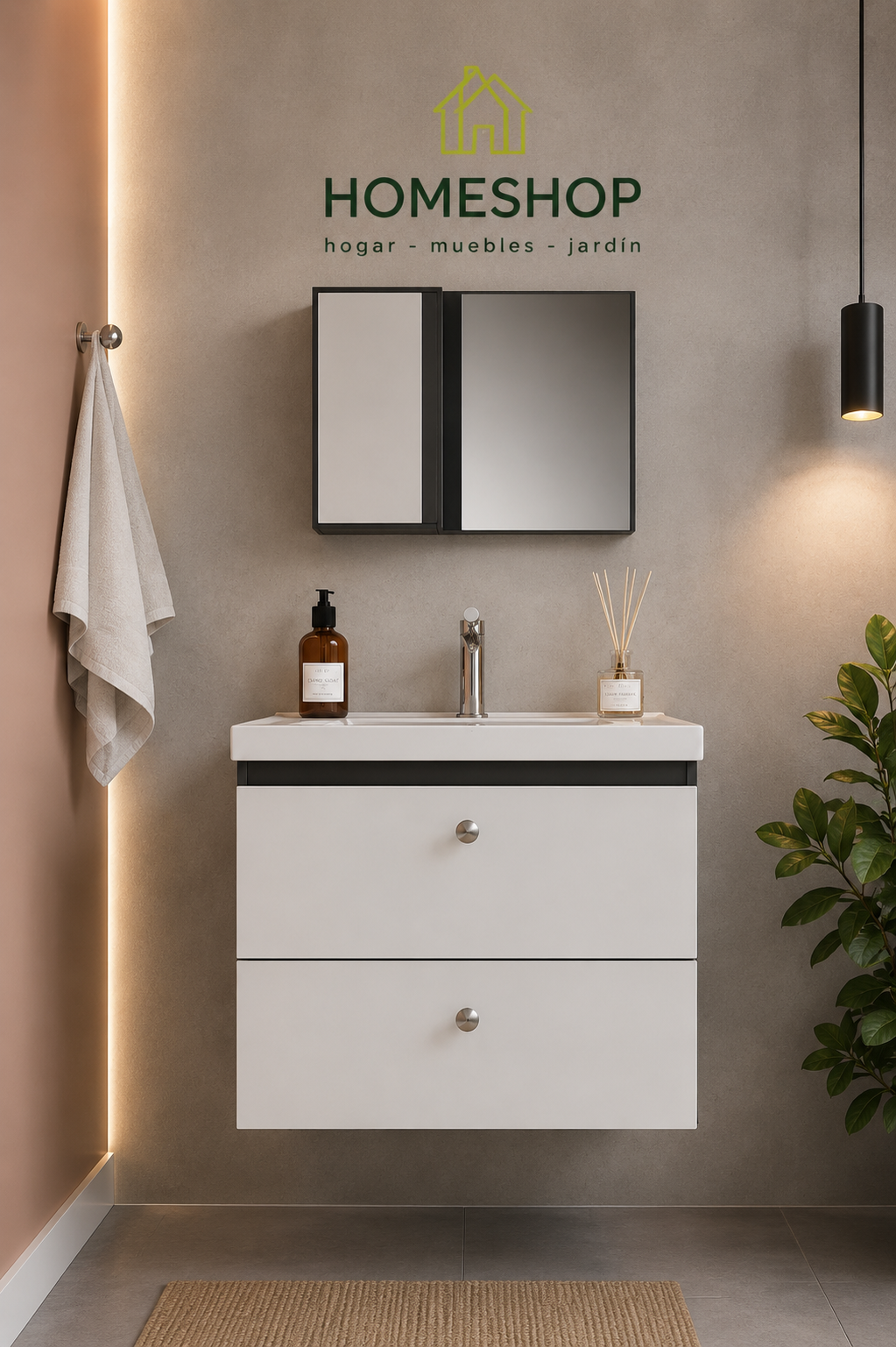 Armario De Baño Aéreo Altaír