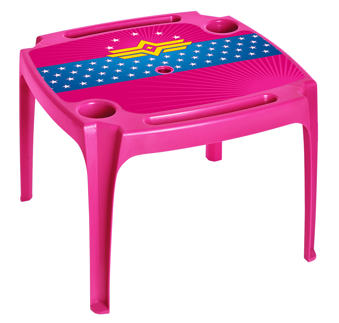 Mesa infantil Rosa