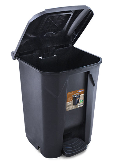 Contenedor para reciclables  de 60 lts con ruedas