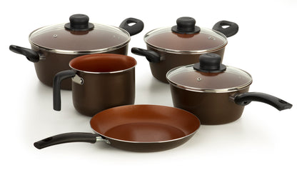 Set De Cocina Terracota De 5 Piezas