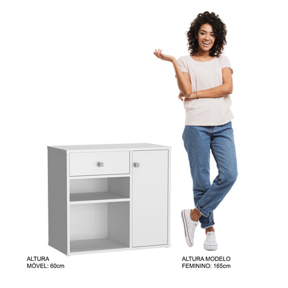 Mueble Multiuso Auxiliar Con Estante