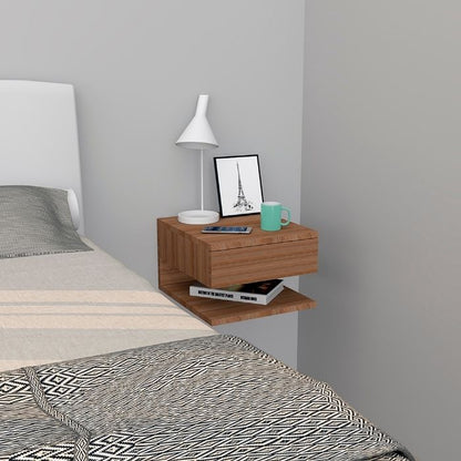 Mesa De Luz Flotante Estilo Nórdica