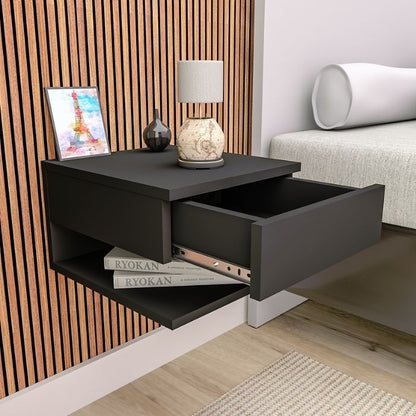 Mesa De Luz Flotante Estilo Nórdica