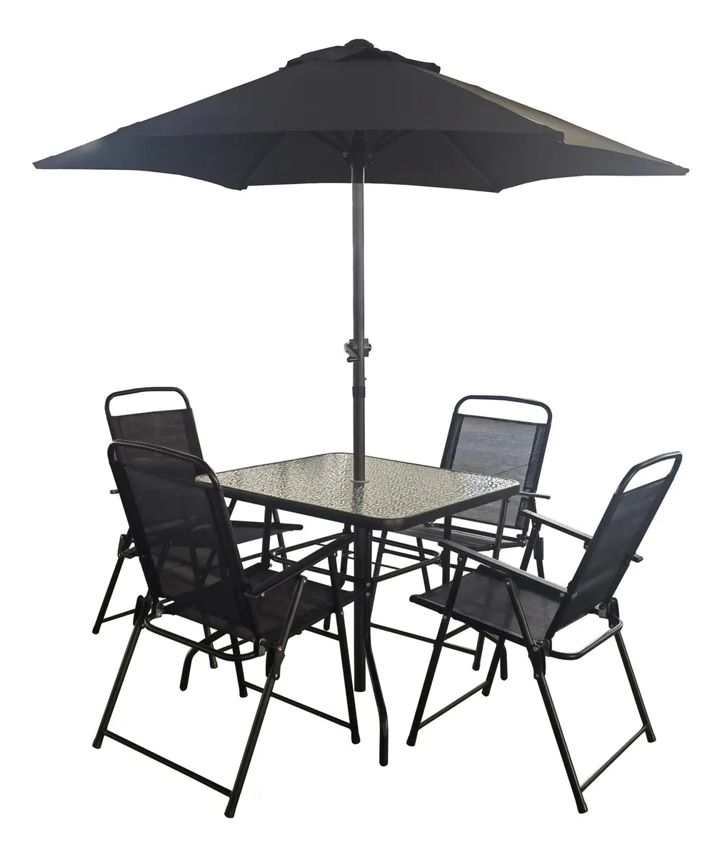 Sombrilla Parasol Con Manivela