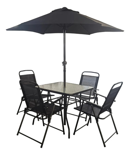 Sombrilla Parasol Con Manivela