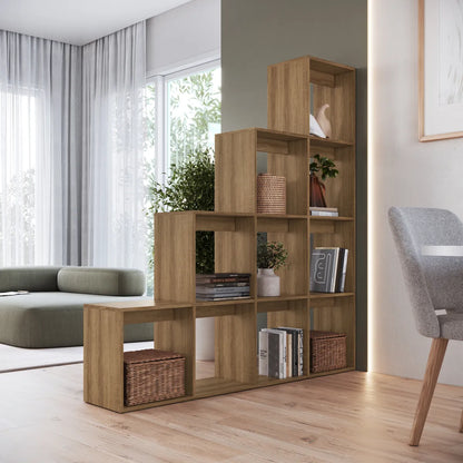 Biblioteca En Cubos Separador De Ambientes
