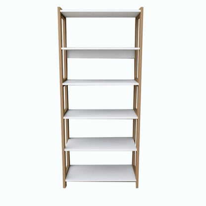 Librería Alta Con 5 Estantes