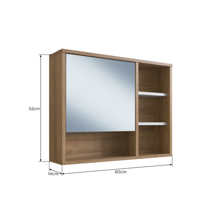 Botiquín De Baño Naos Con Puerta Y Estantes
