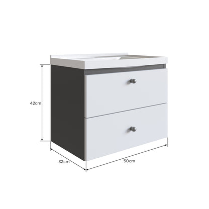 Mueble De Baño Aereo Con Bacha