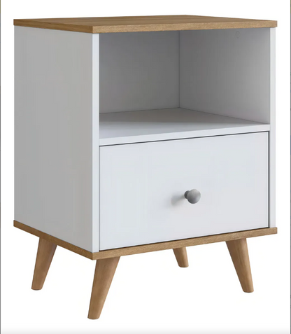 Mesa De Luz Nórdica 1 Cajón