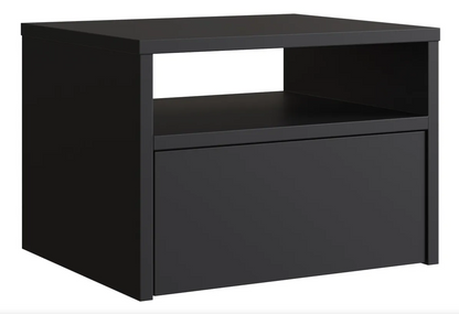 Mesa De Luz Flotante Estilo Nórdico Reforzada