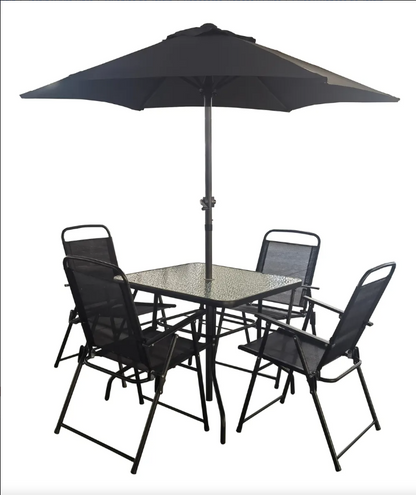Silla De Camping Plegable Negra