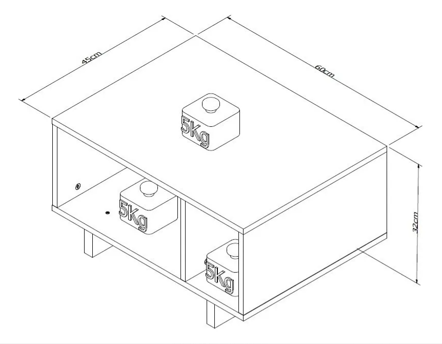 Mesa De Centro/Ratona Articulada