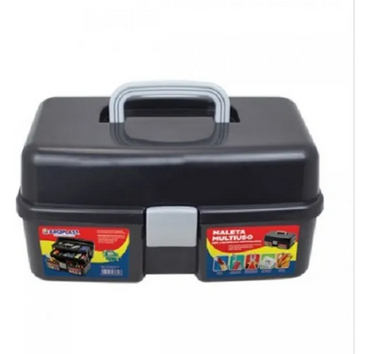 Caja De Pesca Con Dos Estantes Multiuso