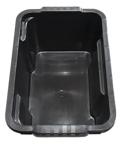 Caja Organizadora Apilable De 40 Litros Con Tapa