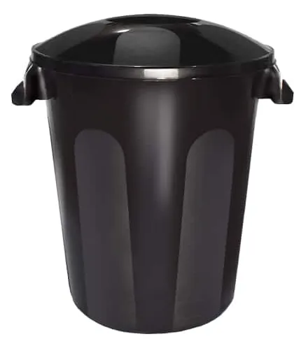 Cesto De Basura De 58 Litros Redondo