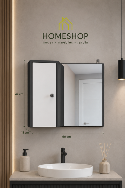 Botiquín Para Baño Con Espejo Altaír