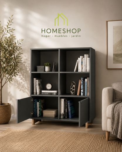 Armario Para Sala Con Dos Puertas Nomad