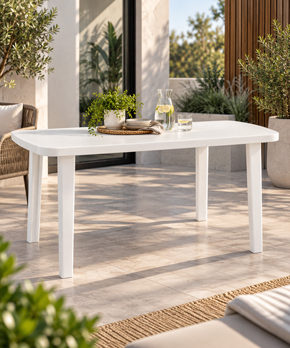 Mesa de plástico italiana Cayman