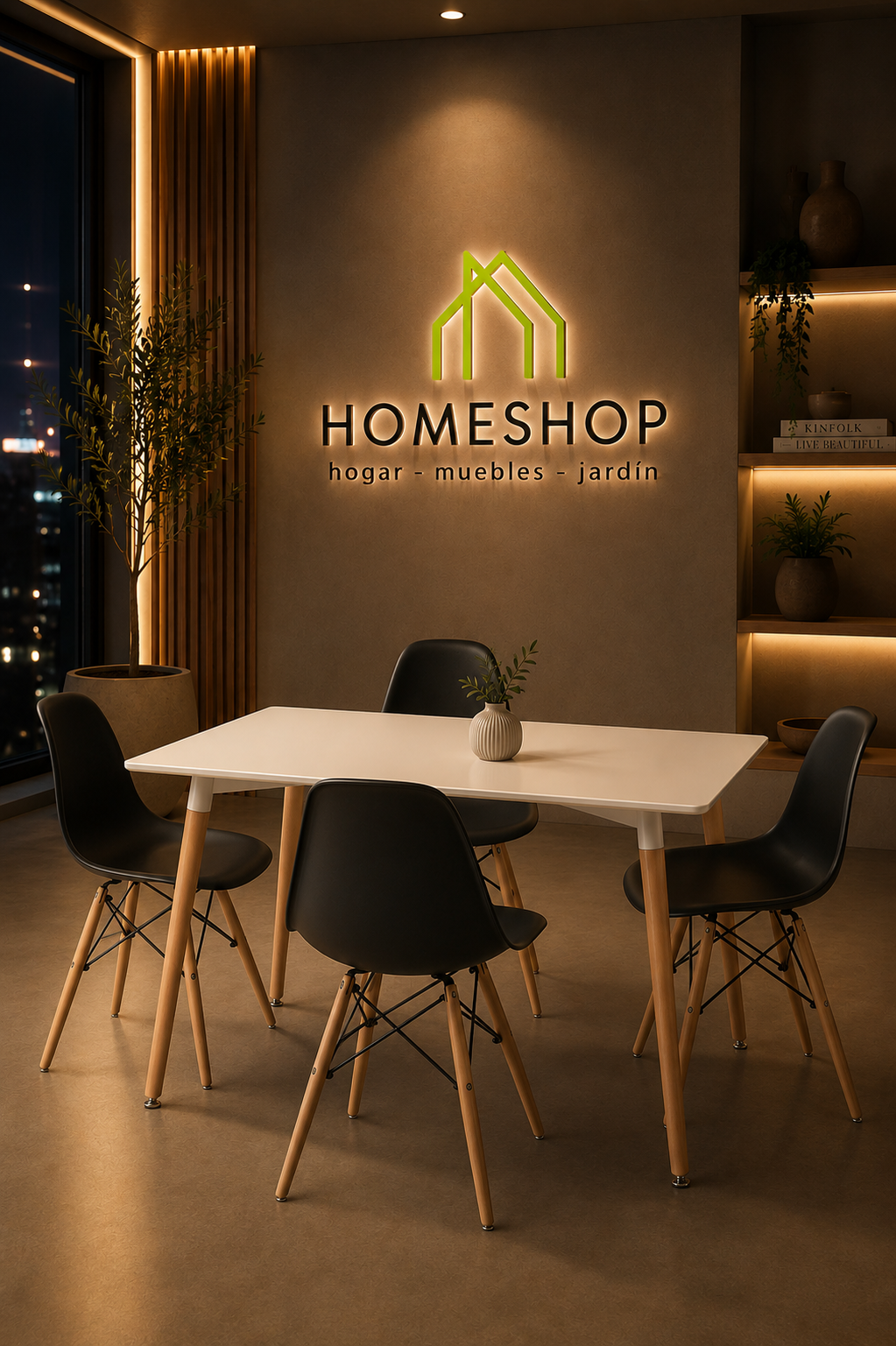 Mesa modelo Eames Rectangular 120x80