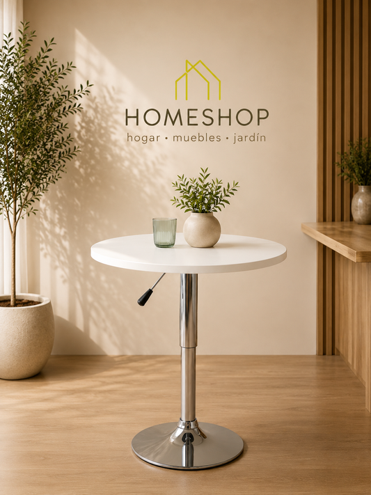 Mesa modelo Bistró diámetro 60 cm.