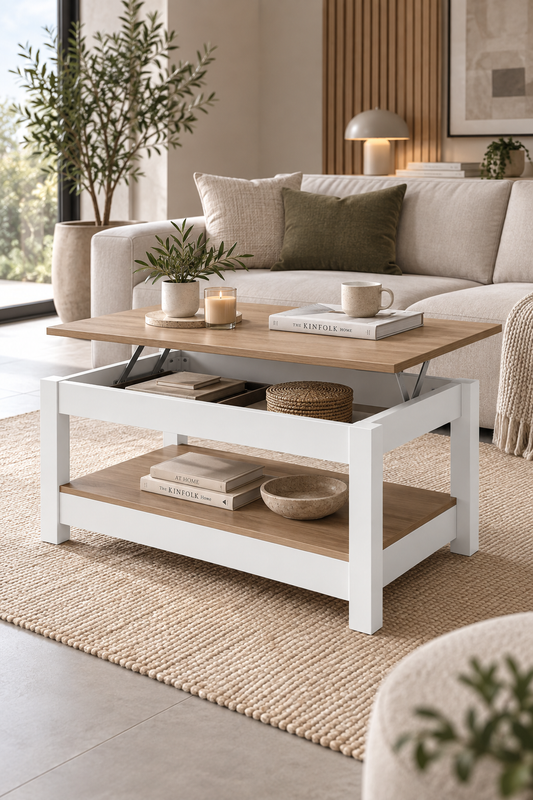 Mesa ratona articulada elevable