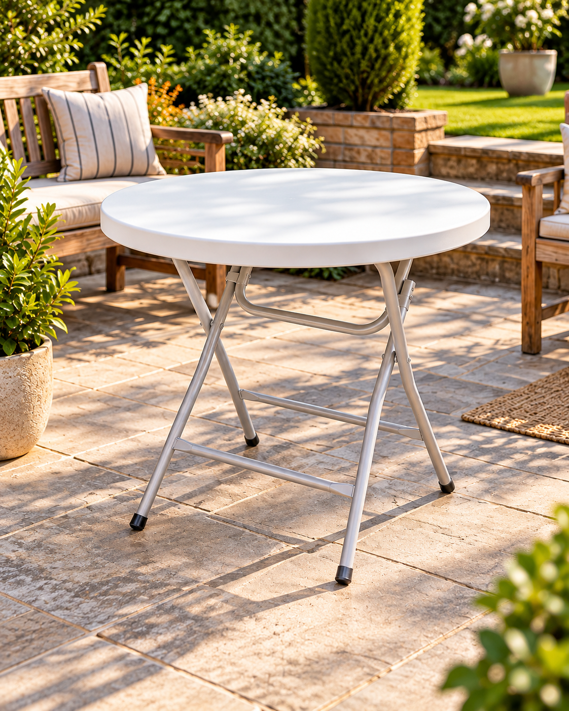 Mesa NUEVA plegable de 80cm