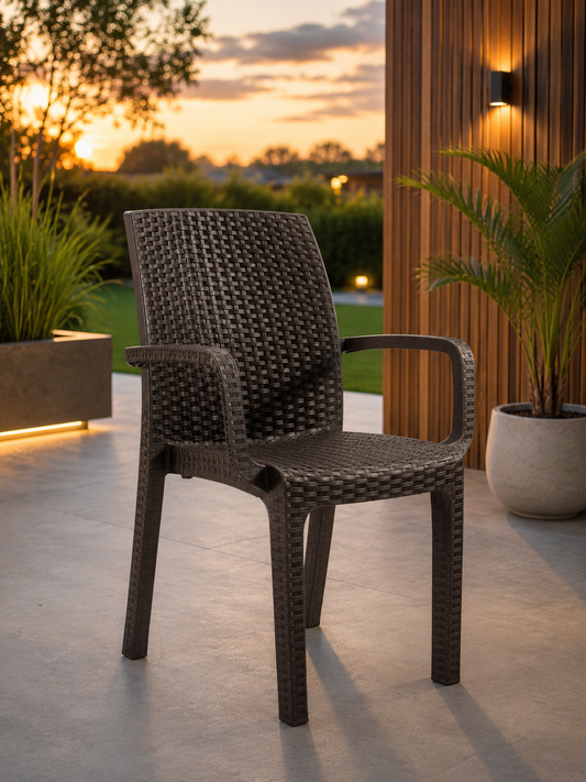 Silla Verona Con Posa Brazos