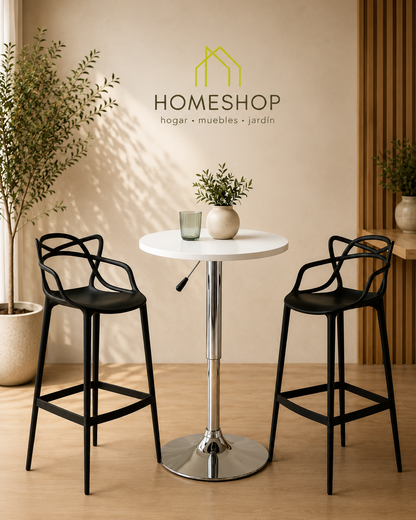 Mesa modelo Bistró diámetro 60 cm.